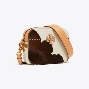 Tory Burch McGraw Calf Hair Camera Bag